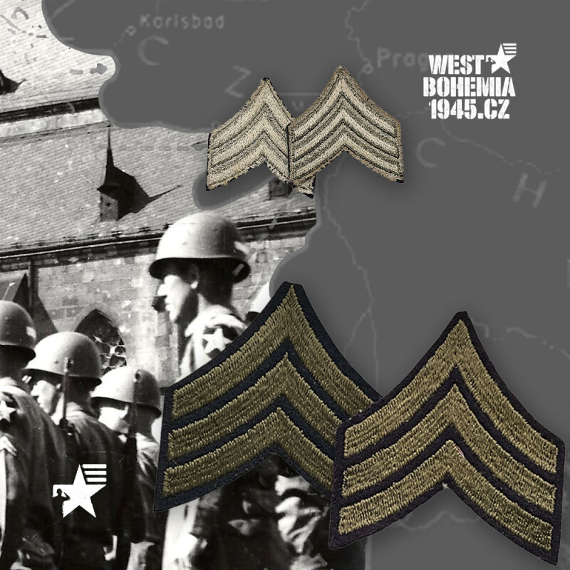 Originální rukávové hodnostni označení SERGEANT